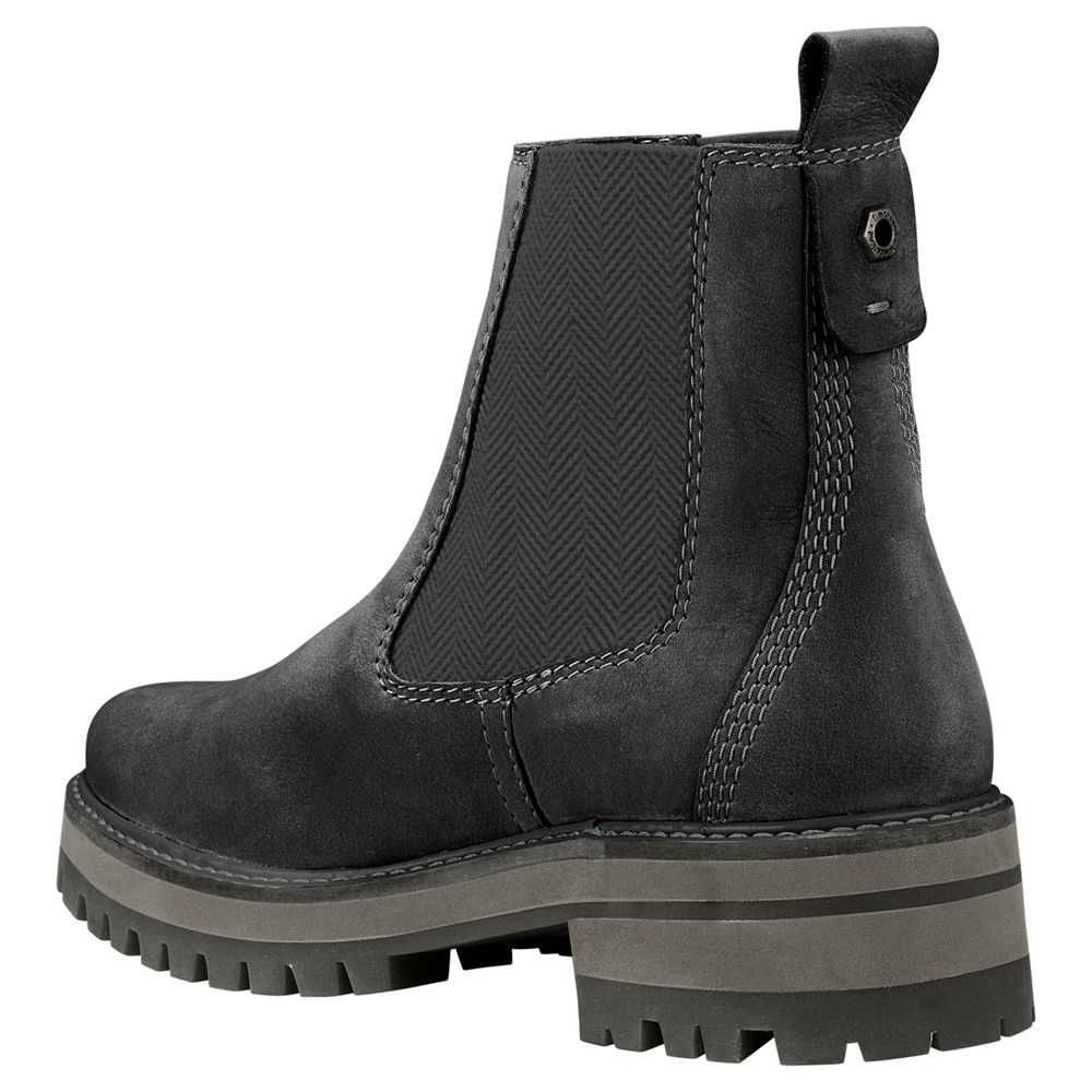 Timberland Womens Chelsea Boots Courmayeur Valley - Black - India JL6174523